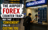 The Airport Forex Counter Trap: Why That 'Convenient' Stall Is Costing You