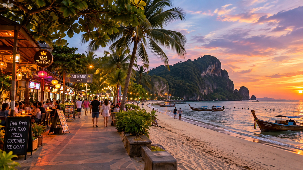 Ao Nang, Krabi and Ao Nang