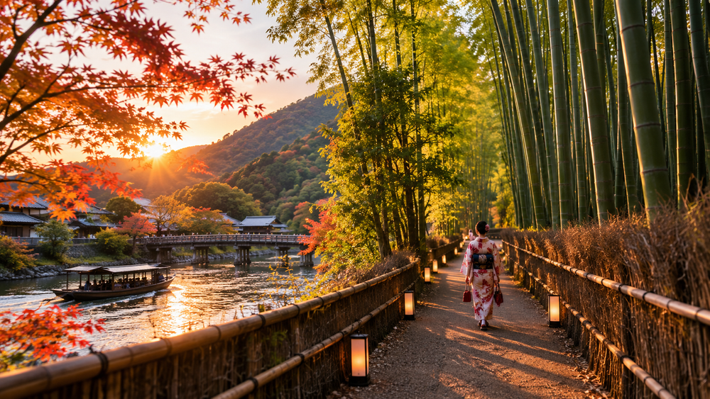 Arashiyama in Kyoto