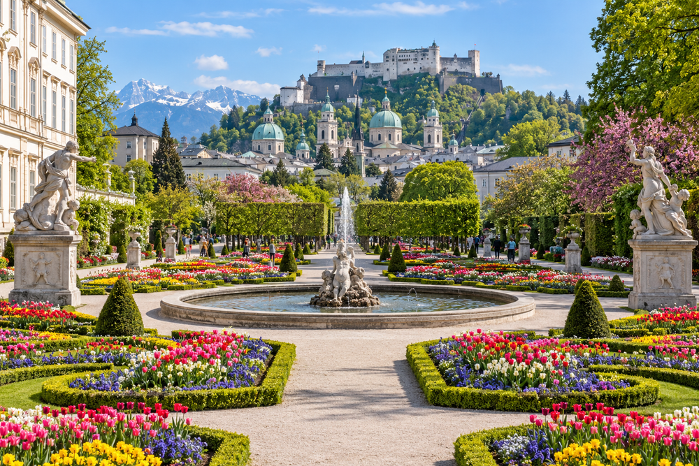 Around Mirabell, Salzburg
