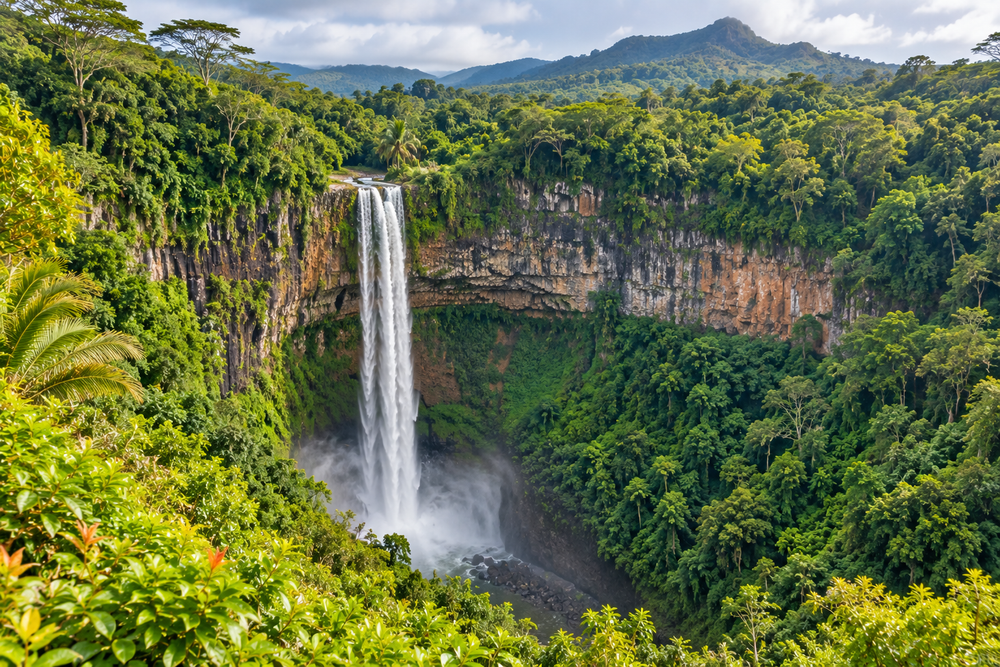 Chamarel Waterfall, Mauritius