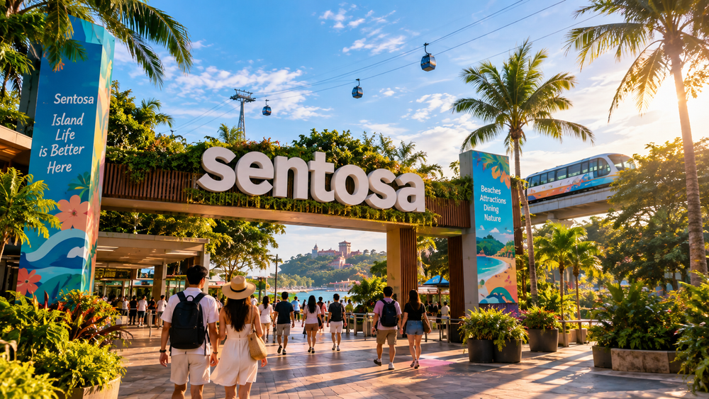 General island admission, Sentosa Singapore