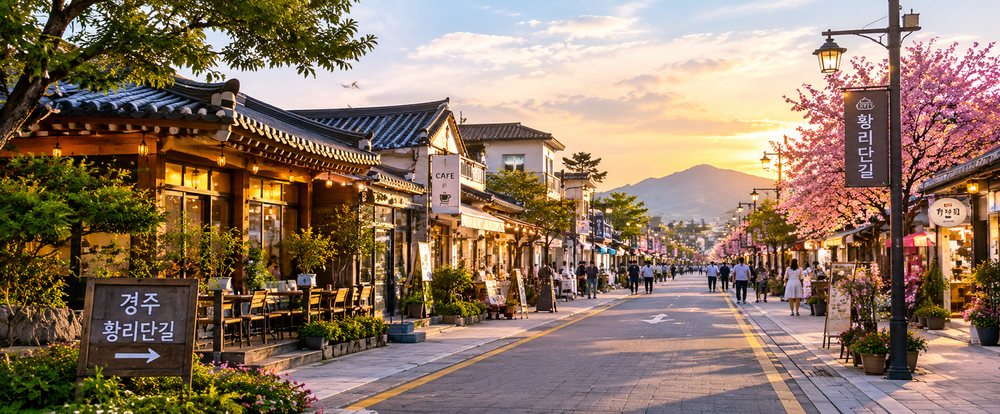 Hwangnidan-gil, Gyeongju