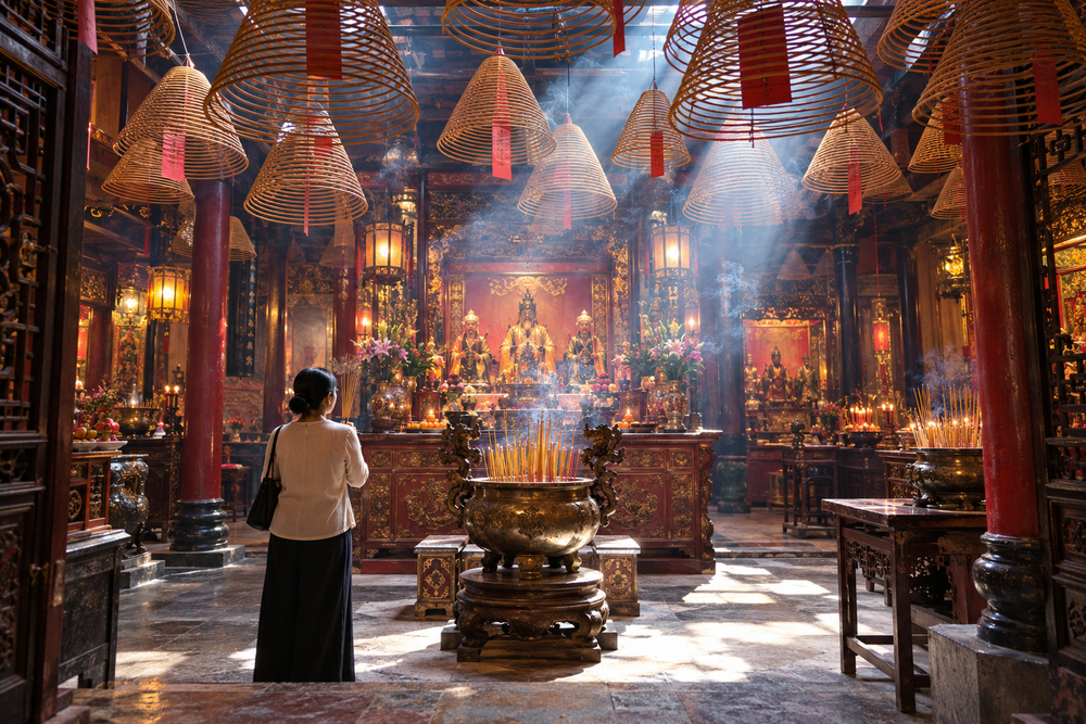 Man Mo Temple, Hong Kong