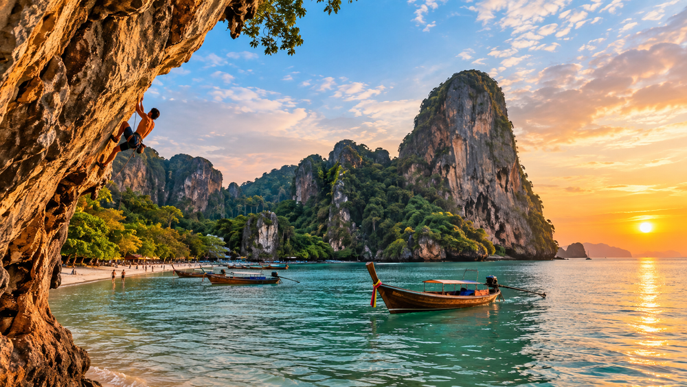 Railay, Krabi and Ao Nang
