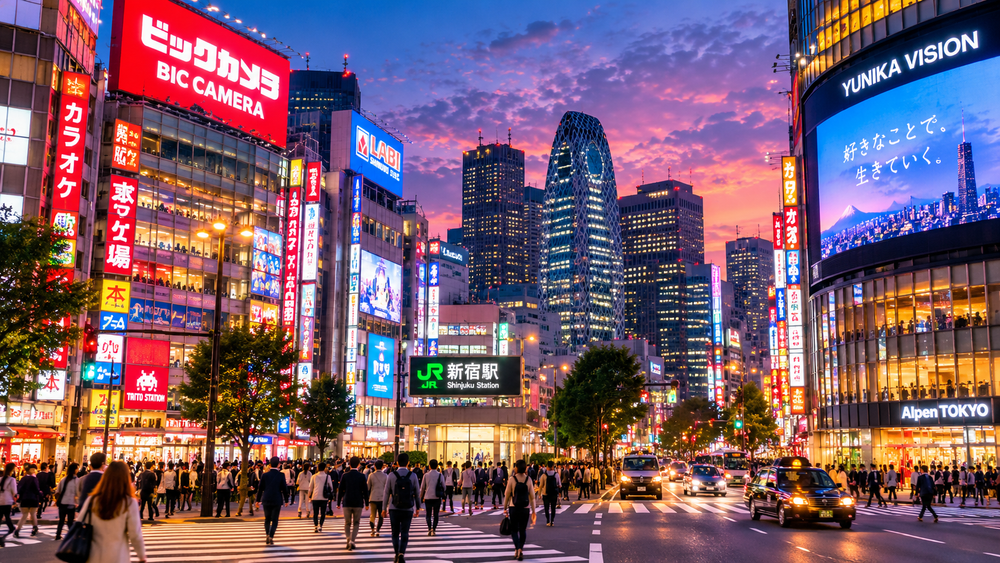 Shinjuku in Tokyo