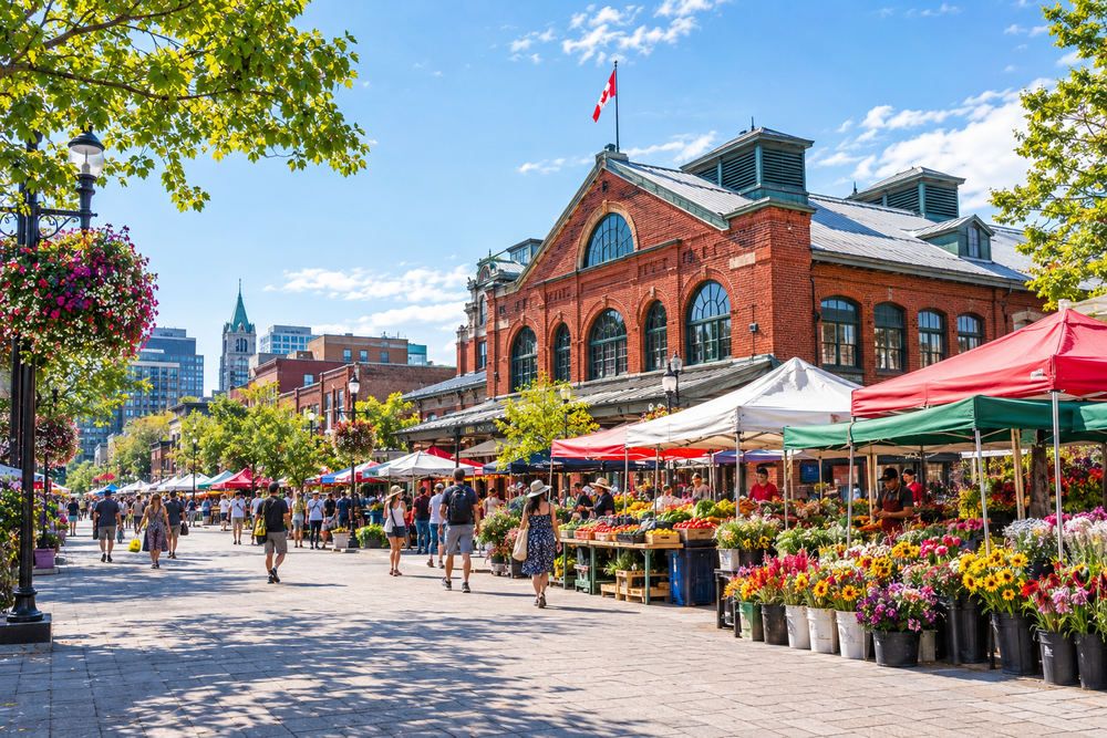 The ByWard Market, Ottawa