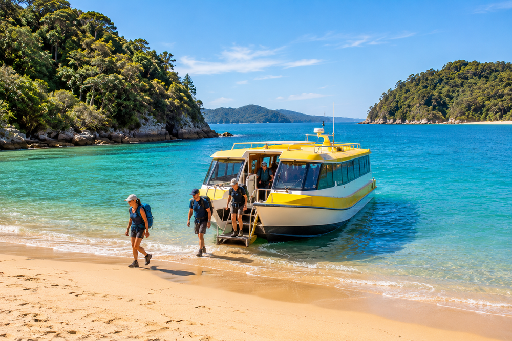 Water taxis, Nelson and Abel Tasman