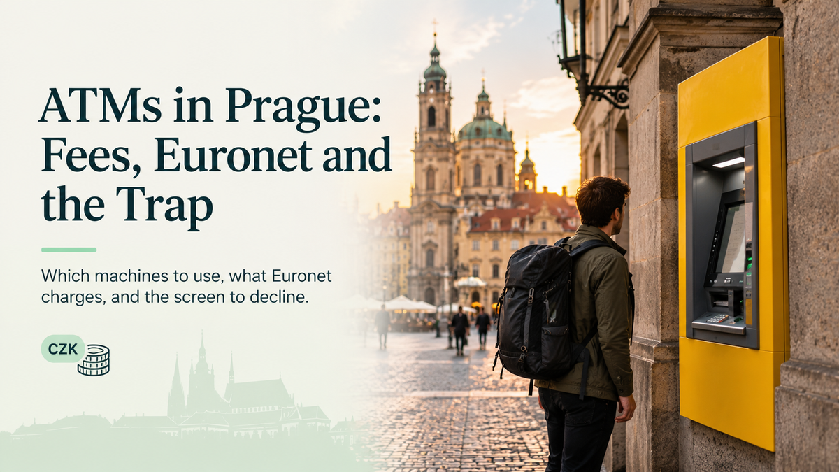 The Two Kinds of ATM in Prague, and Why One Costs 6% More