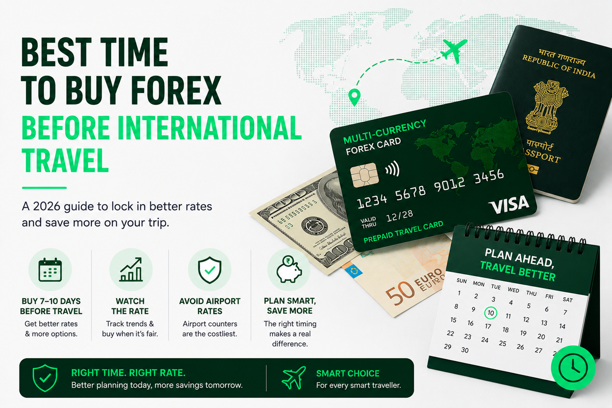Best Time to Buy Forex Before International Travel: A 2026 Guide