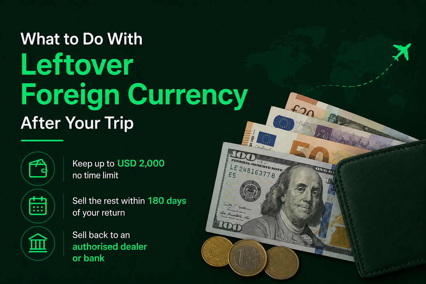 What to Do With Leftover Foreign Currency After Your Trip