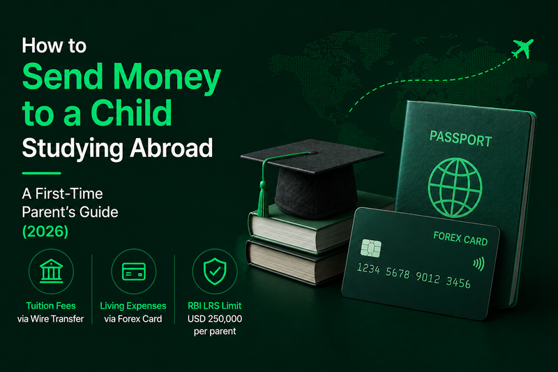 How to Send Money to a Child Studying Abroad: A First-Time Parent's Guide