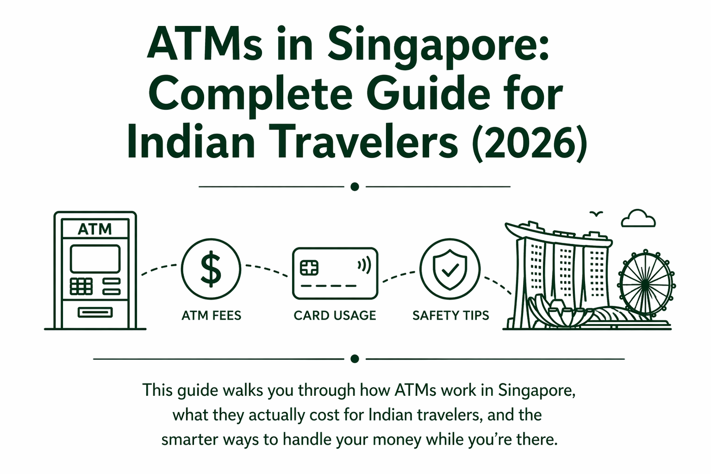 ATMs in Singapore: Complete Guide for Indian Travellers (2026)