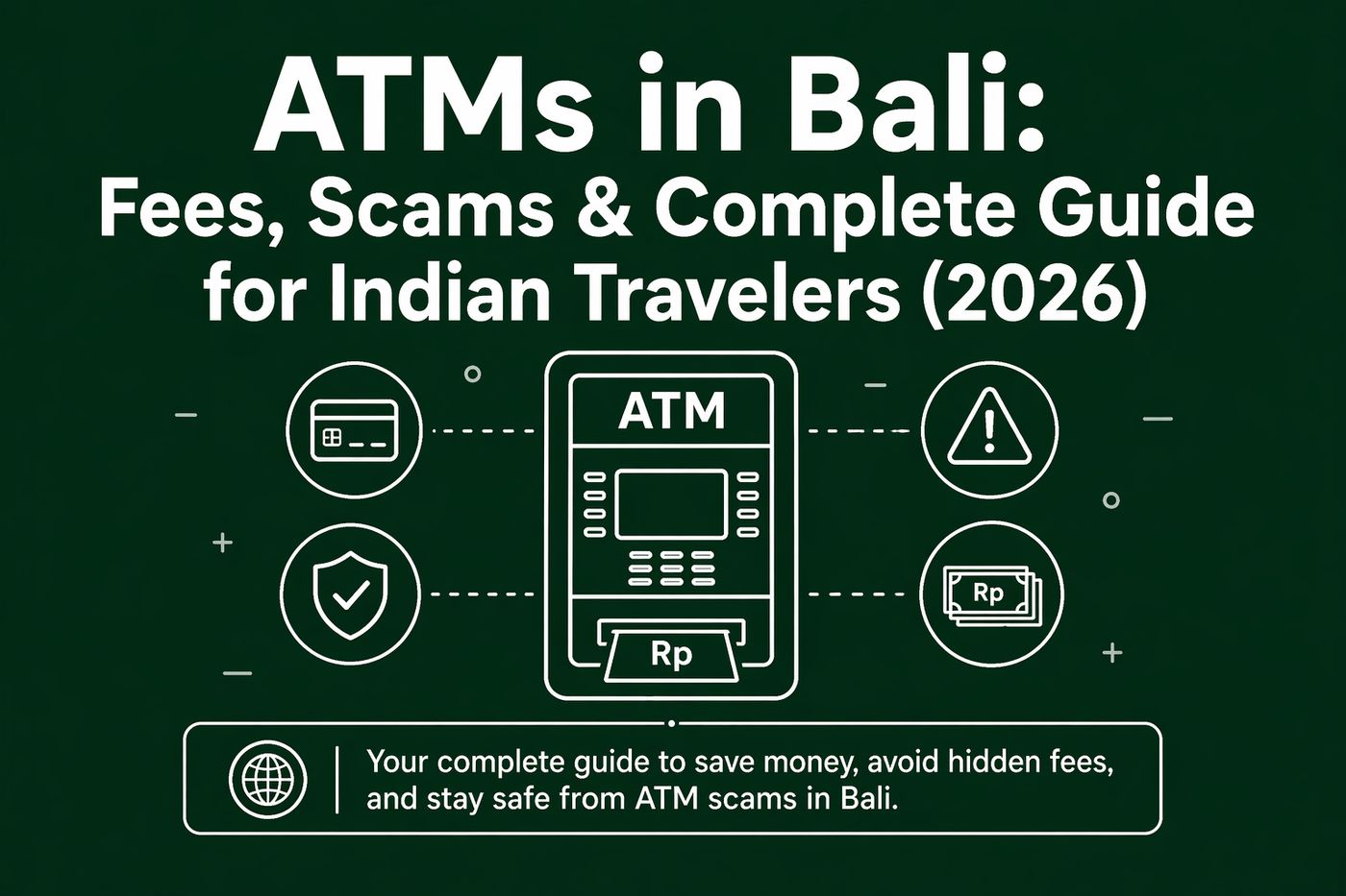 ATMs in Bali: Fees, Scams & Complete Guide for Indian Travellers (2026)