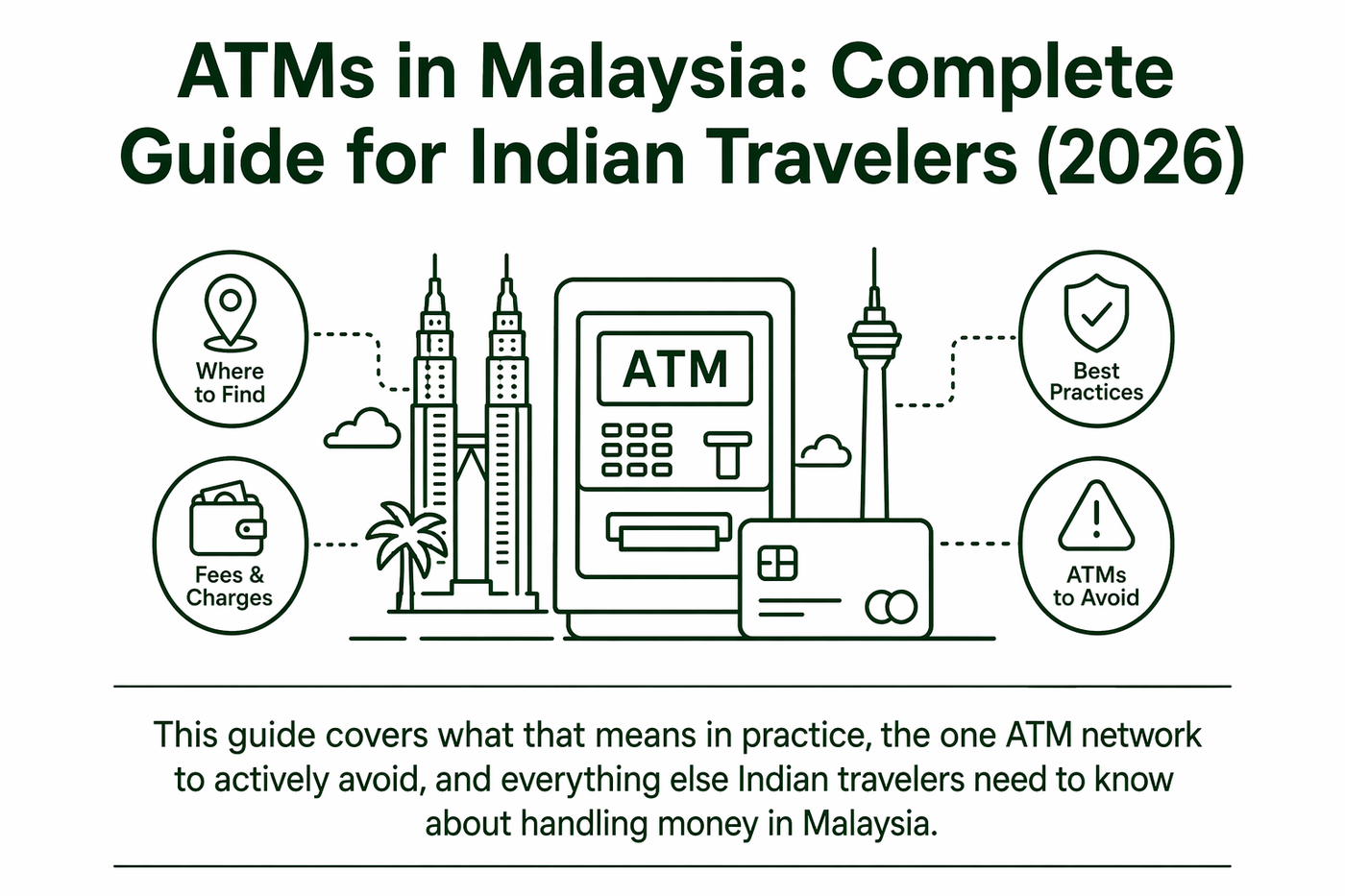 ATMs in Malaysia: Complete Guide for Indian Travellers (2026)