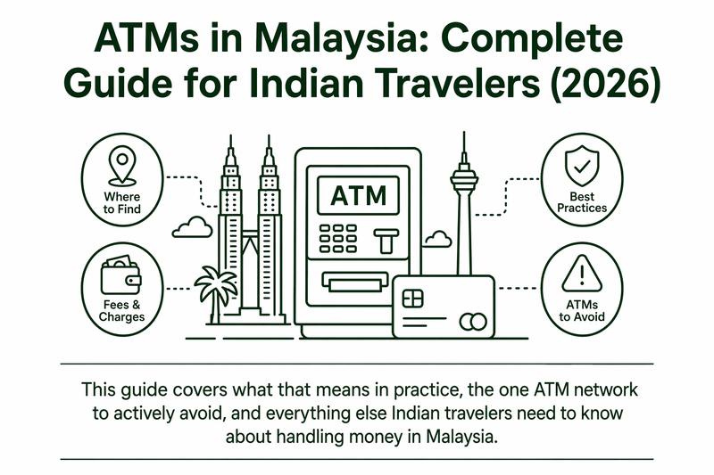 ATMs in Malaysia: Complete Guide for Indian Travelers (2026)