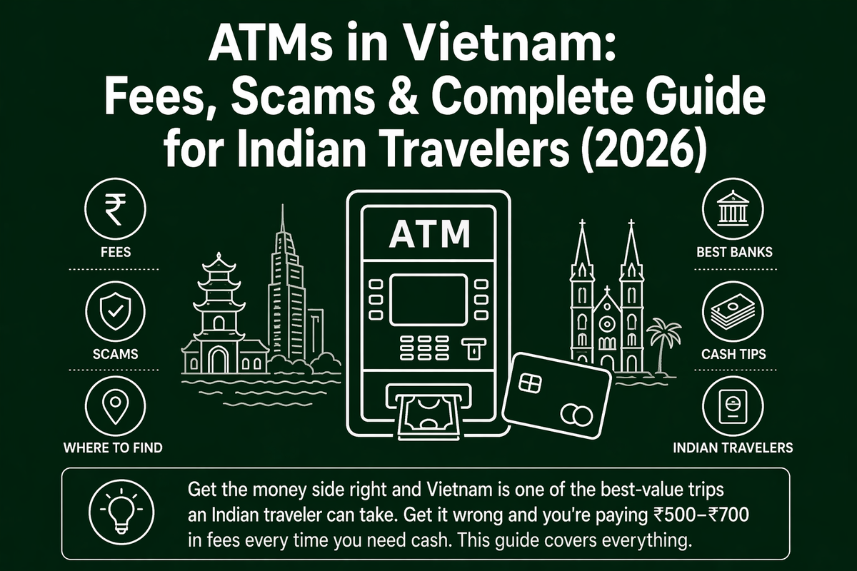 ATMs in Vietnam: Fees, Scams & Complete Guide for Indian Travellers (2026)
