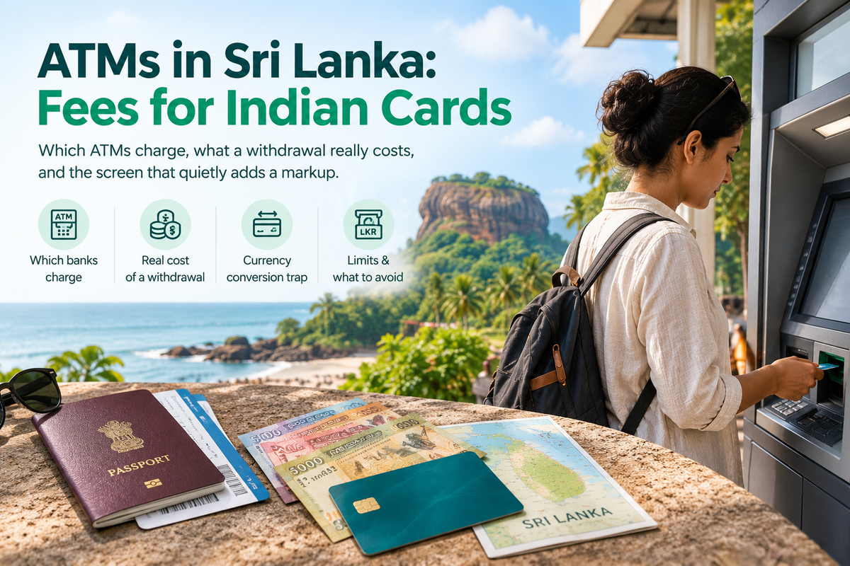 Which Sri Lankan ATMs Charge Your Indian Card, and Which Do Not