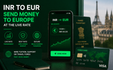 INR to EUR — Send Money to Europe at the Live Cross-Rate