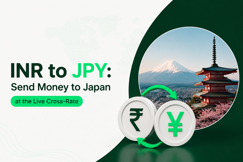 INR to JPY: How to Send Money to Japan at the Live Cross-Rate