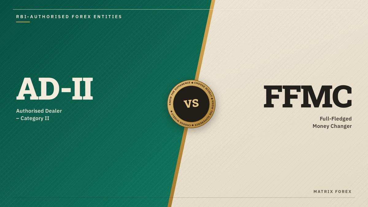AD-II vs FFMC: The RBI Licence Difference Most Forex Sites Never Explain
