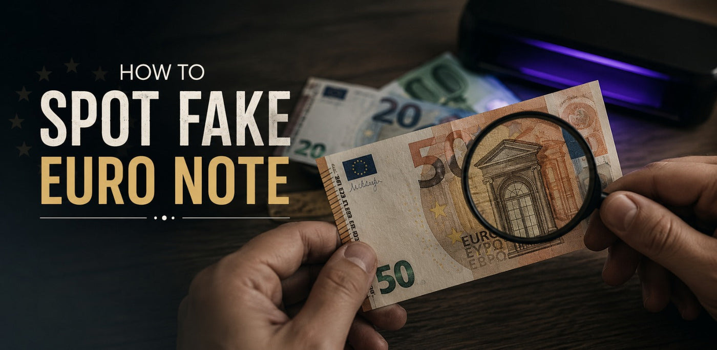 How to Spot Fake Euro Note