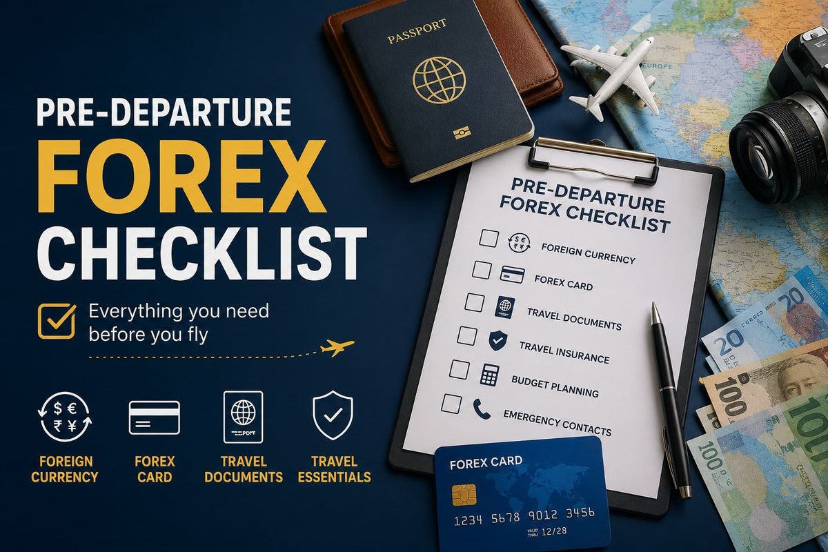 Pre-Departure Forex Checklist: What to Sort before Your August Intake Flight (2026)