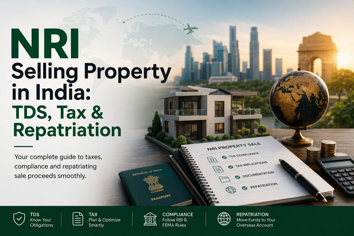 Selling Property in India as an NRI? Here's How to Actually Get the Money Home