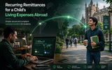How to Set Up a Recurring Remittance for Your Child's Living Expenses Abroad