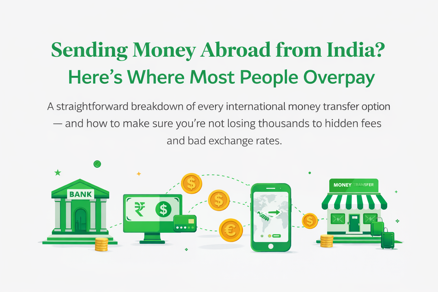 Sending Money Abroad from India? Here’s Where Most People Overpay