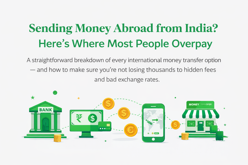Sending Money Abroad from India? Here’s Where Most People Overpay