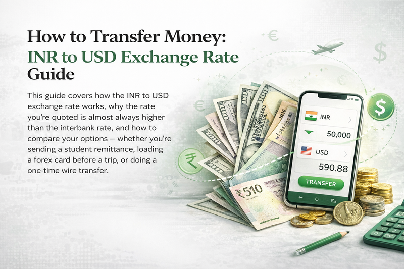 How to Transfer Money: INR to USD Exchange Rate Guide