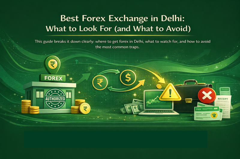 Best Forex Exchange in Delhi: What to Look For (and What to Avoid)