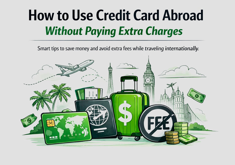 How to Use Credit Card Abroad Without Paying Extra Charges