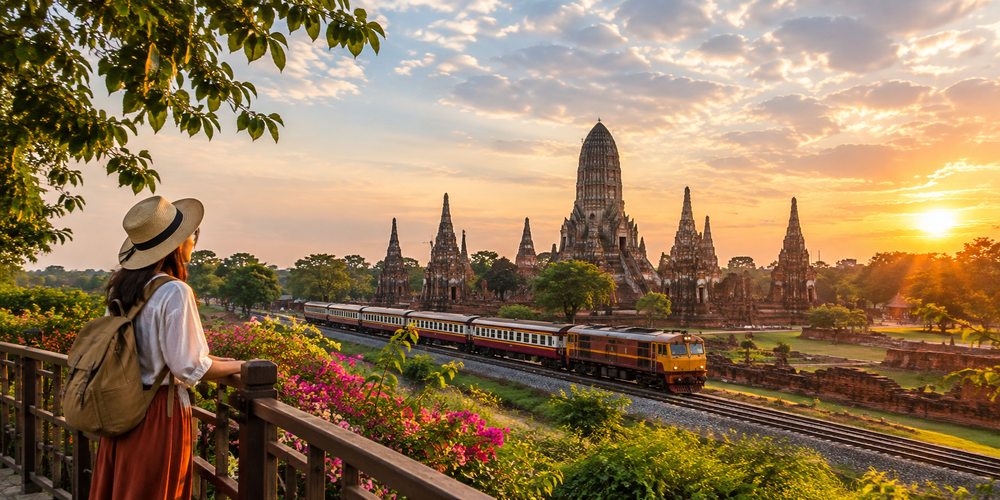 A stop between Bangkok and Chiang Mai, Ayutthaya