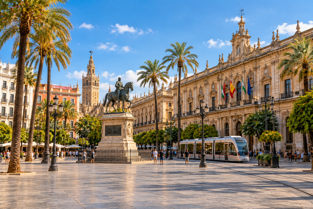 Around Plaza Nueva, Seville