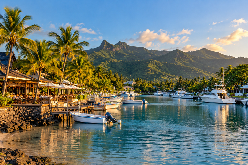 Black River village, Mauritius