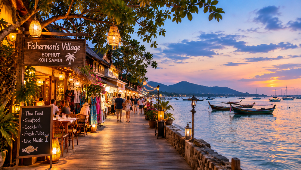Bophut (Fisherman's Village), Koh Samui