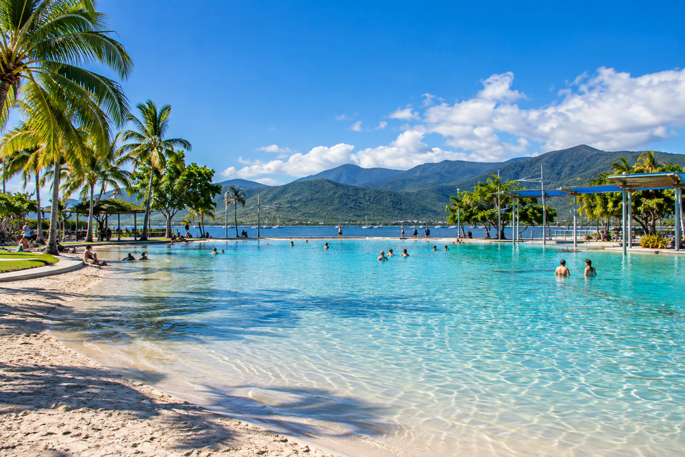 Cairns CBD and the Esplanade, Cairns