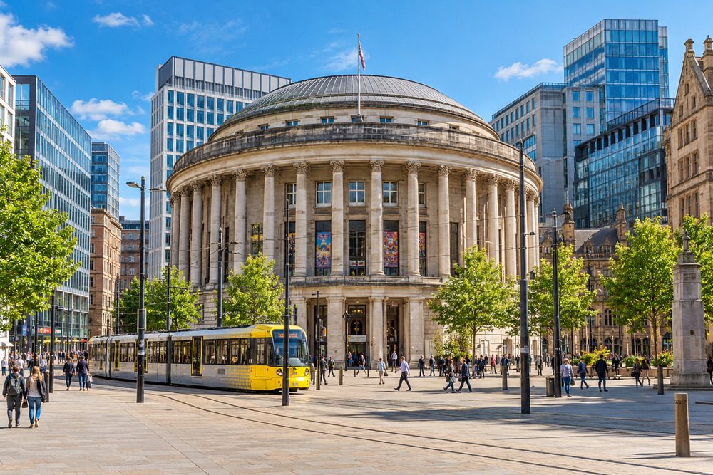 City centre, Manchester