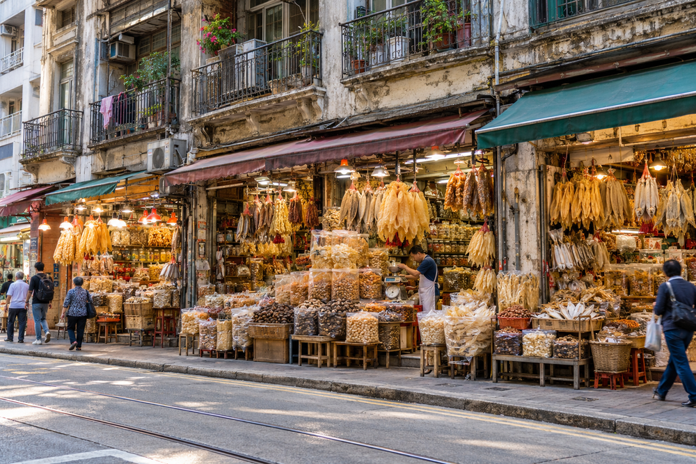 Dried Seafood Street, Hong Kong