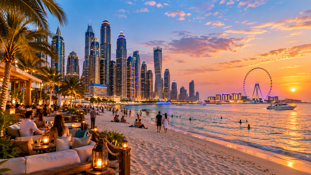 Dubai Marina and JBR, Dubai