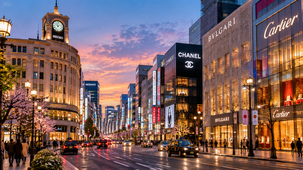 Ginza in Tokyo