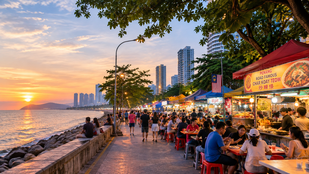Gurney Drive and Northam, Penang