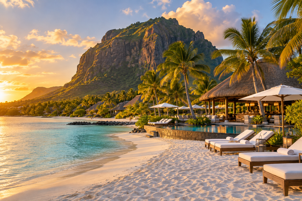 Le Morne peninsula, Mauritius