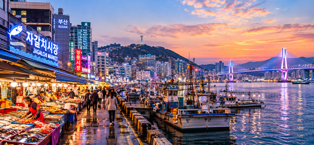 Nampo and Jagalchi, Busan