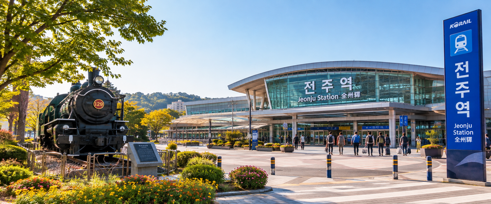Near Jeonju Station, Jeonju