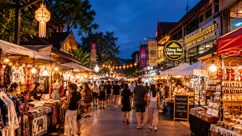 Night Bazaar area, Chiang Mai