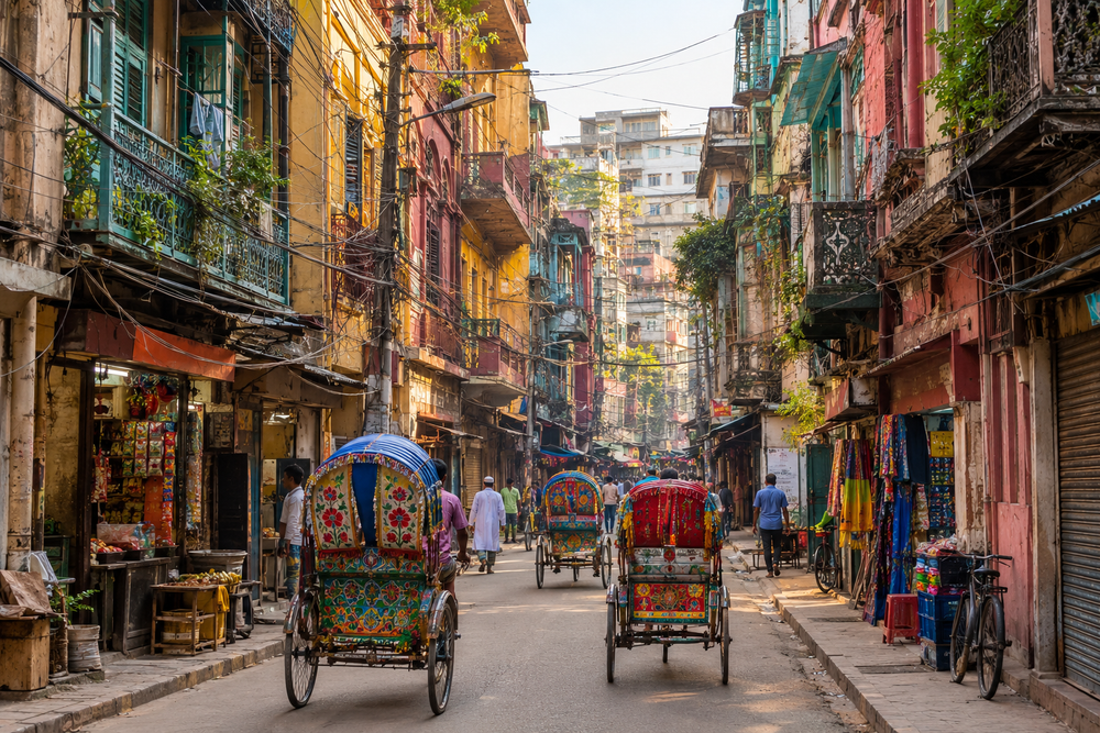 Old Dhaka by rickshaw, Dhaka
