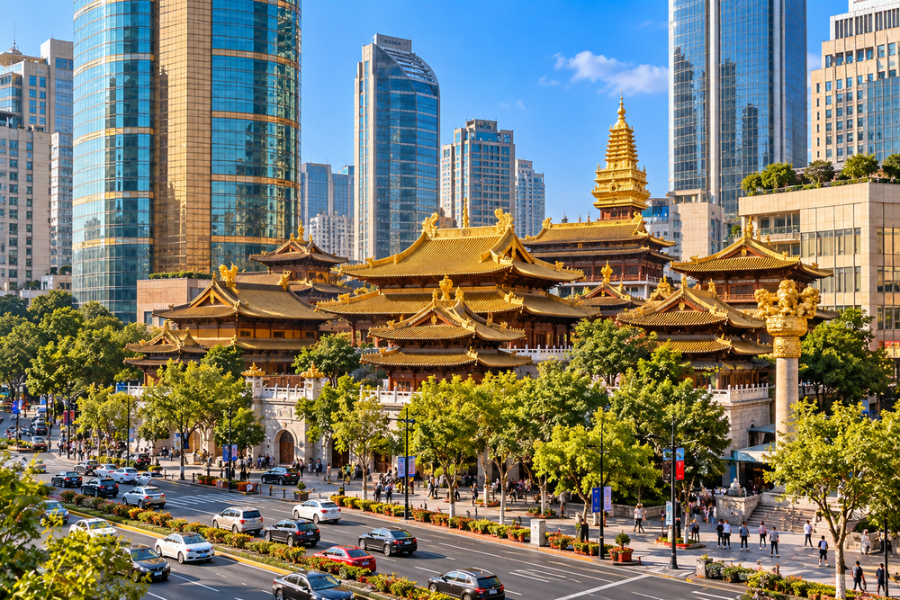 People's Square and Jing'an, Shanghai